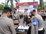 Kapolres Pimpin Sertijab Kasat Lantas Polres Madiun Kota