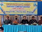 Musdes Penetapan Perubahan APBDes Desa Pragak Kecamatan Parang Kabupaten Magetan