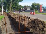 Dinas PUPR Cipta Karya Tingkatkan Pembangunan Drainase Antisipasi Luapan Banjir Di Jalan Depan Paskhas Bendo