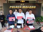 Polres Malang Berhasil Amankan Tersangka Pelemparan Bondet Rumah Petugas Lapas