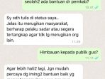 Beredar pesan Hoaxz Atas Nama Wabup Jember. Gus Firjaun : Semoga Pelaku Segera Sadar dan Bertobat