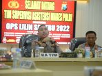 Polres Madiun Kota Terima Tim Supervisi Ops Lilin Semeru 2022 dari Asop Mabes Polri