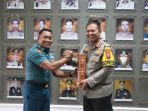 Jaga Dan Tingkatkan Soliditas, Komandan Brigif 2 Marinir Kunjungi Kapolresta Sidoarjo
