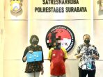 Satresnarkoba Polrestabes Surabaya Grebeg Rumah MN pemilik Sabu seberat 14,19 Gram Sabu