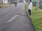 Baru Diaspal Diakhir Tahun 2022 Ruas Jalan Carat Ngariboyo Sudah Terjadi Kerusakan