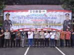 Kapolres Kediri Pimpin Upacara Peringatan HUT Satpam Ke-42