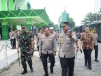 Kapolresta Sidoarjo Dampingi Kapolda Jatim Tinjau Lokasi Satu Abad Harlah NU