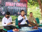 Jumat Curhat Dengan Masyarakat Di Pasar Sono