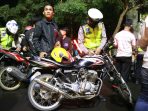 Polisi di Mojokerto Jaring Puluhan Motor Knalpot Brong, Respon Keluhan Masyarakat