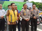 Dirlantas Polda Jatim Dampingi Tim Survey Jalur Tol Korlantas Polri di Wilayah Jatim