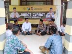 Kapolresta Sidoarjo Jumat Curhat Bersama Warga Jabon