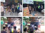 Polsek Sukolilo Lakukan Pemantauan Bahan Pokok di pasar Semolowaru