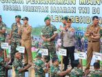 Wakapolda Jatim Turut Serta Pada Puncak Penanaman Mangrove Nasional di Pasuruan