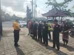 Antusias wakili Polresta Denpasar, Satkamling desa Kutuh gelar Latihan di hari Raya