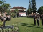 Tiga Personel Polresta Denpasar Terima Kenaikan Pangkat Perwira Pengabdian