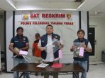 Polres Tanjung Perak Berhasil Amankan Dua Residivis Pencuri Kabel Gardu PLN Induk