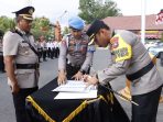 Kapolres Madiun Kota Pimpin Sertijab Wakapolres