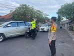 Kapolres Badung Turun Langsung Pantau Arus Lalu Lintas