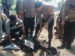 KAPOLSEK SIMOKERTO PIMPIN PENANAMAN POHON SERENTAK BERSAMA 3 PILAR