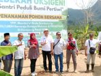 Berdamai Dengan Alam, Komitmen Ponpes Mambaul Huda Launching Sekolah Lapang