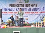 Gus Muhdlor Sumbang Hadiah Satu Motor Matic di Acara Jalan Sehat HUT ke 18 Himpaudi