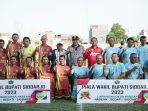 Pertandingan Nostalgia U45 Pabean Memperebutkan Piala Wakil Bupati Sidoarjo