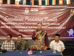 PPI Sidoarjo Gandeng KPU Jatim Gelar Sosialisasi Tahapan Pemilu 2024