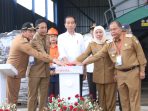 Presiden Jokowi Resmikan TPA Griya Mulyo Jabon