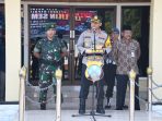 Kapolres Pimpin Apel Gelar Pasukan Operasi Lilin Semeru 2023 Dihadiri Forkopimda Kota Madiun