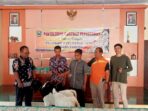 Pemdes Terung Kecamatan Panekan Serahkan Bantuan Kambing Bersumber Dana Desa