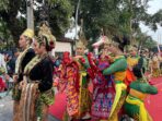 SMAN 1 Magetan Ikuti Pawai Budaya Mengangkat Sebuah Tema ” Watu Nganten”