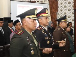 Kapolres Trenggalek Ucapkan Selamat Atas Dilantiknya Pimpinan DPRD