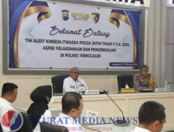 Tim Itwasda Polda Jatim Gelar Audit Kinerja Tahap II di Polres Trenggalek