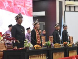 Rapat Paripurna IV DPRD OKI Dalam Rangka HUT Ke 79 Kabupaten OKI Tahun 2024″Era Baru OKI Maju