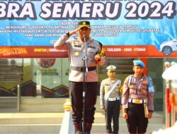 Polres Gresik Gelar Apel Pasukan Operasi Zebra Semeru 2024