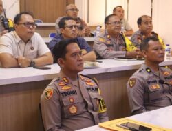 Kapolres Badung AKBP Teguh Priyo Wasono Ikuti Rapat Virtual Dengan Kompolnas RI
