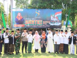 Kapolres Kediri Kota Hadiri Upacara Peringatan Hari Santri Nasional Di Balai Kota Kediri
