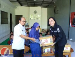 Bakti Sosial HUT Humas Polri: Humas Polres Madiun Serahkan Sembako ke Panti Asuhan Bananul Amanah