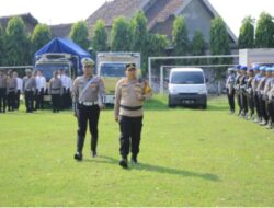 Kapolres Madiun Pimpin Apel Gelar Pasukan Operasi Zebra Semeru 2024, Fokus pada Peningkatan Disiplin Lalu Lintas di Kabupaten Madiun