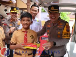 Polres Tulungagung Luncurkan Mobil Senyum Berbagi Makanan Bergizi Gratis untuk Anak – anak