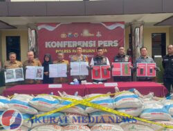 Polres Pasuruan Kota, sita 2,8 Ton pupuk Subsidi