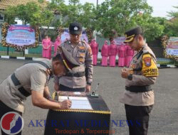 Kapolres Sampang Pimpin Sertijab PJU Polres Sampang Dan 3 Kapolsek Jajaran