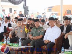 Kapolres Metro Jakut Hadiri Peletakan Batu Pertama Masjid dan Pondok Pesantren Shibghotallah Al-Islamy Di Cilincing