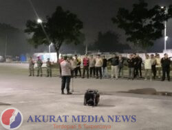 Wakapolsek Polsek Kelapa Gading Pimpin Apel Kegiatan KRYD di Depan Alfamart Pegangsaan Dua