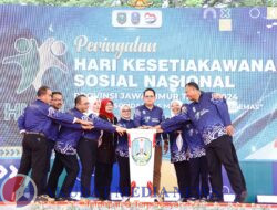 Di Peringatan HKSN, Pj. Gubernur Jatim Ajak Masyarakat Tingkatkan Empati dan Kepedulian Sosial