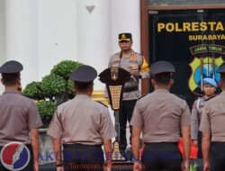 151 Personel Polrestabes Surabaya Naik Pangkat, 32 Purnawirawan Dilepas dengan Penuh Kebanggaan