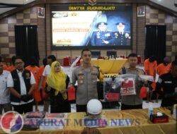 Rilis Akhir Tahun, Polres Magetan Tangani 214 Kasus Sepanjang 2024