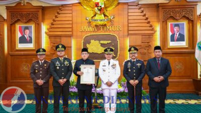 Capaian Kinerja Terbaik, Pj. Gubernur Jatim Kembali Lantik Aries Agung Paewai Jadi Pj. Walikota Batu