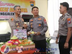 Tasyakuran Semarak, 65 Personel Polres Trenggalek Naik Pangkat