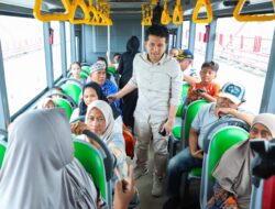 Wagub Emil Jajal Bus Trans Jatim Koridor V, Puji Layanan Transportasi yang Nyaman dan Terjangkau